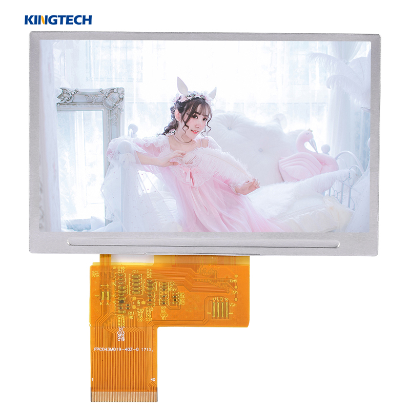 500Nits 4.3 Inch 480x272 IPS 8 24bit RGB TFT Module