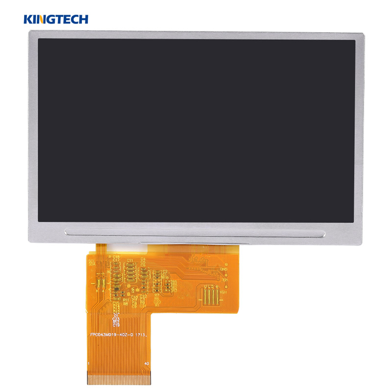 4,3 palcový 480x272 TN LCD displej