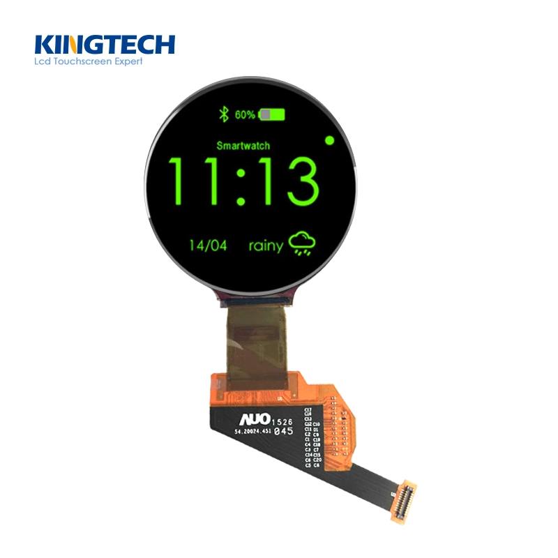 1.39 palcový 400x400 amoled kulatý super-tenký displej s multi-touch obrazovkou a mipi na hdmi desku